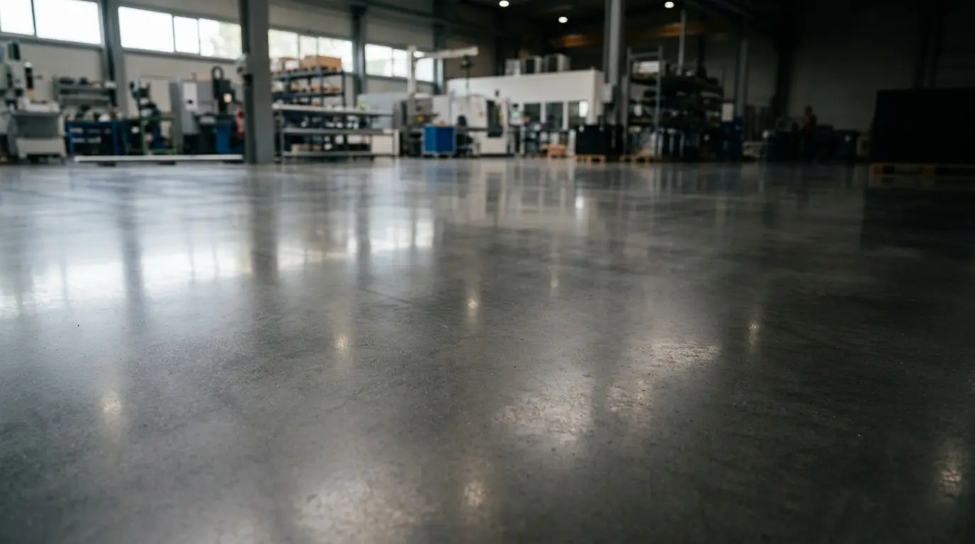 Piso industrial com juntas sem emendas ASV Pisos