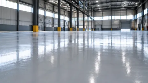 Qual piso industrial escolher: exemplo aplicado em galpão